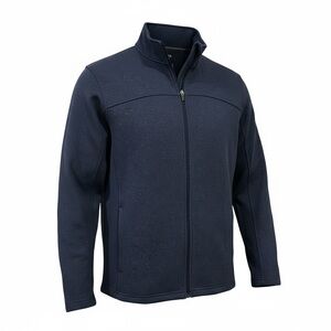 Mondetta Men's Dark Blue Lightweight zip Jacket Sz Large